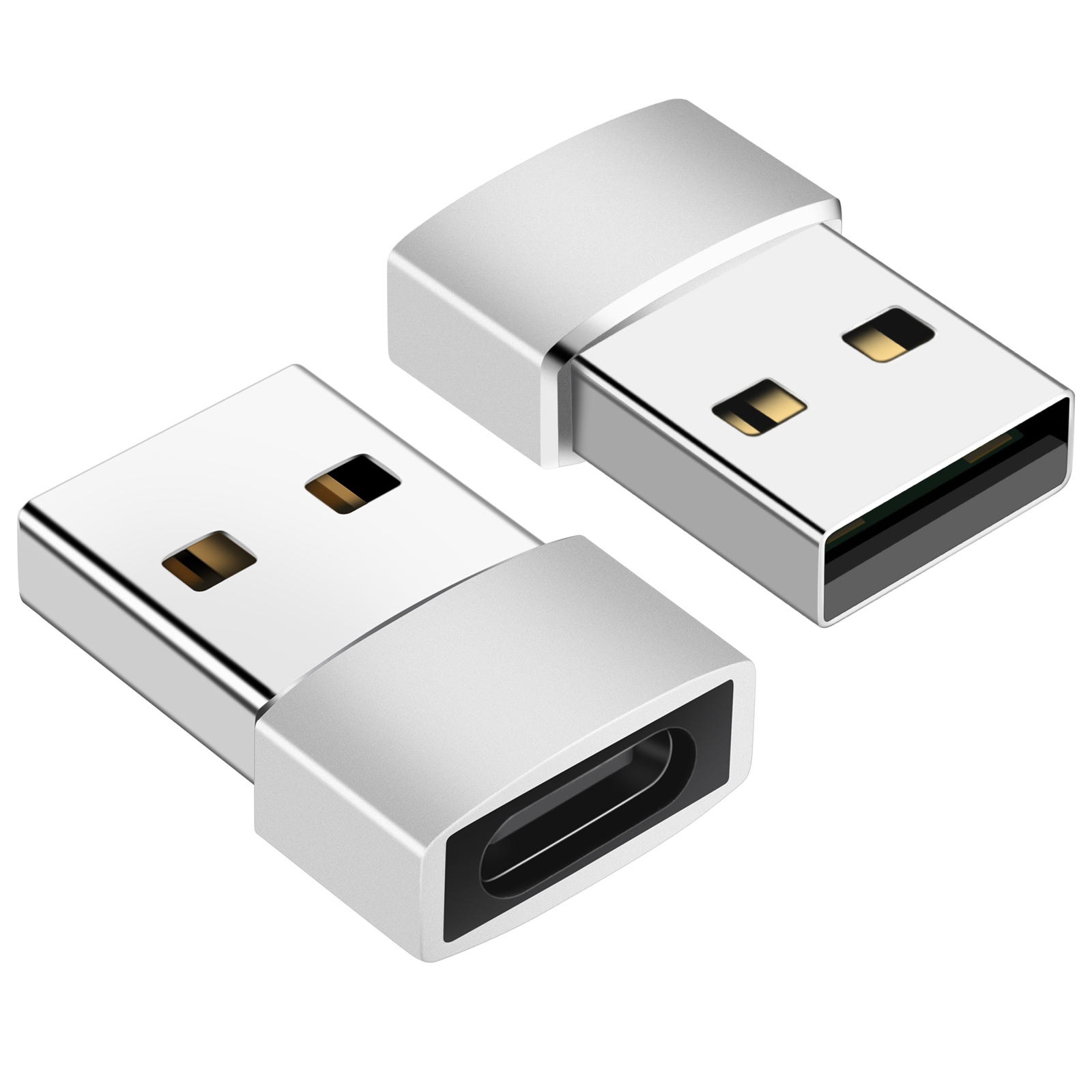 Красочный USB 2,0 разъем типа А папа к type C мама OTG usb адаптер для зарядки