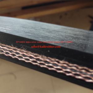 Mine, Batu, Kain Pasir Semen Nilon Nn Ep Cc56 <span class=keywords><strong>Tc70</strong></span> Kabel Baja Hitam Karet Sabuk Konveyor - Product Image 5