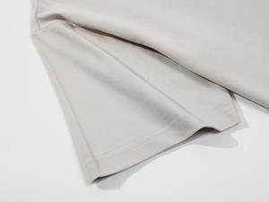 Camiseta Clásica de Cuello Redondo, Estilo Urbano, de Algodón Puro de 220 g/m², Hombros Caídos, Talla Grande, para Uso Diario y Logotipo Personalizado - Product Image 3