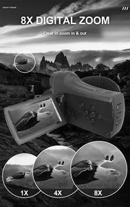 Monoculaire d'enregistrement vidéo 4K étanche avec vision de <span class=keywords><strong>jour</strong></span> et de <span class=keywords><strong>nuit</strong></span>, portée de 800 mètres, grossissement 8x, carte TF 512G - Product Image 4