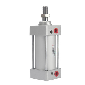 Cilindro Neumático Estándar Serie MBB 32 40 50 63 80 100 125 X 50 75 100 125 150 con Cuerpo de Aluminio para Automatización Industrial - Product Image 1