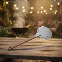 Pelle à pizza antiadhésive, accessoires pour pelle à pizza, outil de cuisson pour une seule plaque, petite pelle à pizza