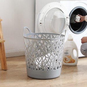 Factory Directly Product Customize OEM Large Size Laundry Basket Plastic Dirty Clothes Storage Basket