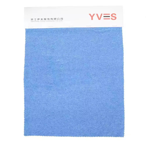 Productos Importados Baratos <span class=keywords><strong>YVES</strong></span>, Tejidos de Cachemira Pura de Color Azul Cálido - Product Image 2