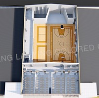 Edificio Modular de Acero de Alta Calidad para Pabellones Deportivos, Fábrica de Estructuras de Acero Prefabricadas, Taller, Almacén