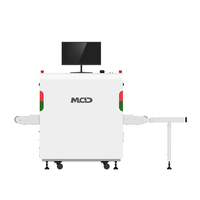 Escáner de Rayos X de Doble Energía Inteligente con IA MCD, Sistema de Seguridad para Hoteles, Detector de Metales con Control Remoto, Protección Duradera de 80KV