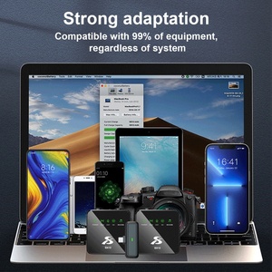 Micrófono Lavalier inalámbrico inteligente Tiktok Vlog Grabación en vivo Radio HD Micrófono de solapa con cancelación de ruido - Product Image 6