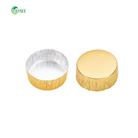 Wholesale Aluminium Foil Food Containers Silver Foil Cake Cup