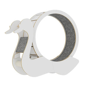 جهاز مشي للقطط صديق للبيئة على شكل بجعة، صامت، بلاستيكي، مقاوم للماء IP67، إطار تسلق حديث للرشاقة، أداة لياقة بدنية - Product Image 5