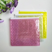 Vente en gros échantillon gratuit Pochette à bulles de protection épaisse réutilisable avec fermeture éclair
