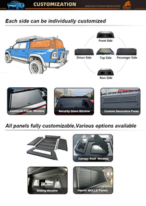 Cubierta de Aluminio HF para Camioneta, Tapa Rígida para Caja de Camioneta, Carcasa para Camioneta <span class=keywords><strong>Chevy</strong></span> 65 ft, Cubierta de Aluminio para Cabina Rígida - Product Image 6
