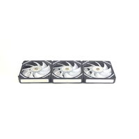 120mm ARGB Blanc Branca Roulement Hydraulique 29.2dBA Télécommande Boîtier PC Ventilateurs De Refroidissement Kit pour Jeux