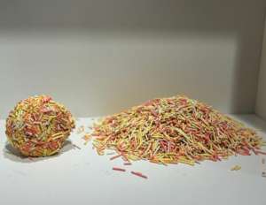 Fabrika çevre dostu doğal tozsuz organik kedi kumu yüksek kaliteli hızlı ayar Tofu kedi kumu - Product Image 2