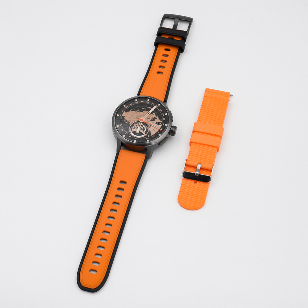 Naranja (correa de silicona naranja libre)