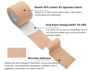 Sujetador elástico transpirable de algodón para levantar el pecho, adhesivo impermeable, cinta adhesiva para levantar el pecho al instante, directo de fábrica - Product Image 5