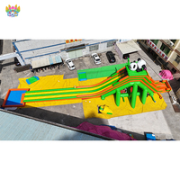 Toboggans aquatiques gonflables en PVC écologiques sur mesure, prix usine, par AIRFUNPRO, pour enfants et adultes, usage commercial 10 personnes