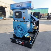 Générateur diesel Weichai 30KW 37.5KVA monophasé à châssis ouvert, moteur refroidi par eau, démarrage 24V DC, 50/60Hz pour usage résidentiel