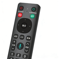 Télécommande vocale pour TV, double alimentation, sans fil, pour Android TV Box, vente directe usine, prix abordable