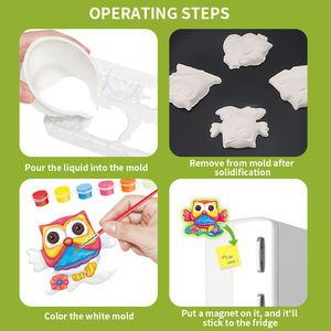 Zhorya Montessori Spielzeug Schimmel Zeichnung Kunst und Handwerk Kits Mädchen Lernspiel zeug für Kinder DIY - Product Image 4