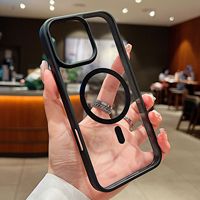 Nouvelles coques transparentes 2025 pour iPhone 17 Air/Pro/Pro Max – Étui magnétique intégral pour iPhone 17, 16, 15, 14, 13, 12, 11