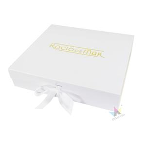 Boîtes en carton pliables de luxe pour cadeaux de la Saint-Valentin, emballage standard pour envoi postal, avec fermeture magnétique, logo personnalisé, boîtes en papier Abaya - Product Image 1