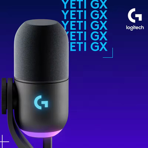 ไมโครโฟนเกมมิ่ง Logitech Blue Yeti GX ระดับมืออาชีพ แบบไดนามิก เชื่อมต่อผ่าน USB-C รับเสียงแบบซูเปอร์คาร์ดิออยด์ พร้อมไฟ RGB สำหรับการสตรีมมิ่ง - Product Image 5