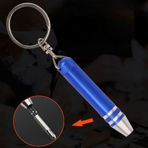 Custom Logo 3 in 1 Promotional Pen Key Chain Gift Set <b>Mini</b> Design Competitive Price Screwdriver Pen <b>Keyring</b> - Product Image 6