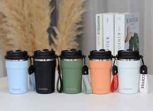 Portable Stainless Steel Leak-Proof Vacuum Tumbler with Thermal Insulation for Business Office Car Travel - Product Image 3