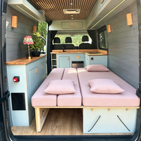 Matelas de luxe en mousse à mémoire de forme haute densité durable pour camping-car, soulagement de la pression, forme personnalisée, léger pour caravane et remorque de voyage