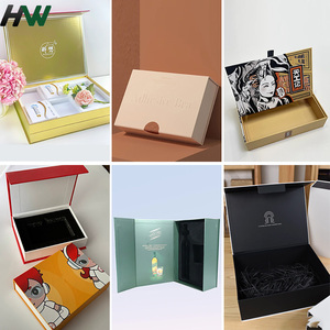 Hotsale Luxury Custom <b>Magnetic</b> Book <b>Box</b> with Embossing Matt Lamination & UV Coating for Cosmetic & Perfume Packaging - Product Image 5
