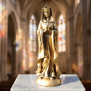 Statue de la vierge <span class=keywords><strong>marie</strong></span> en bronze - Product Image 1