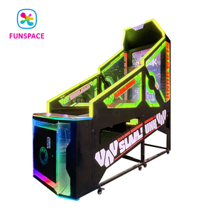 Funspace Machine de tir de <span class=keywords><strong>basket</strong></span>-ball vidéo d'arcade à monnayeur - Product Image 1