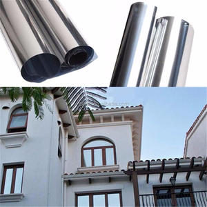 <strong>Mirror</strong> Reflective One Way Vision Home Decoration <strong>Window</strong> Tinting Silver <strong>Foil</strong> Building <strong>Window</strong> Glass Tint Film Solar <strong>Window</strong> Film - Product Image 4