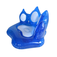 Personnalisé élégant chat patte chaise longue inclinable canapé gonflable intérieur/extérieur salon jardin lit pour parc ou appartement