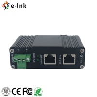 Injecteur PoE industriel Gigabit avec entrée d'alimentation 12~48VDC