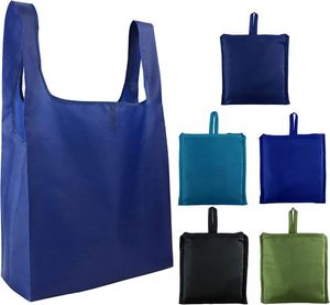 Extra Large Capacity Eco-Friendly Grocery Bags Washable Foldable Polyester Shopping Bag - Product Image 1