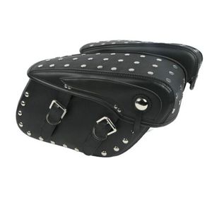 Sacs de selle en <span class=keywords><strong>cuir</strong></span> PU XF290696, pour <span class=keywords><strong>Harley</strong></span> <span class=keywords><strong>Davidson</strong></span> Dyna Fat Bob FXDF 2008 — 2017, offre spéciale - Product Image 2