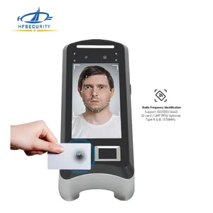 HFSECURITY X05 Android 11 Finger abdruck Gesichts Iris Erkennung 5 Zoll wasserdichtes FAP10 Gesichts erkennungs system Produkte für die Schule