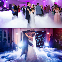 Machine à fumée à glace sèche Marslite 3500w 6000w, machine à fumée basse pour mariage et fête