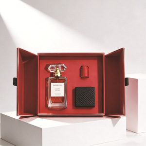 MOQ 100 – Coffret Cadeau Parfum Floral-Oriental pour Femme avec Vaporisateur EDP et Emballage Rouge Luxe – <span class=keywords><strong>Brume</strong></span> Corporelle – Parfum OEM - Product Image 2