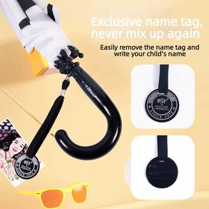 Paraguas Transparente de POE para Niños con Logotipo Personalizado al por Mayor, Semiautomático con Mango de Gancho para Eventos Escolares y Regalos - Product Image 4