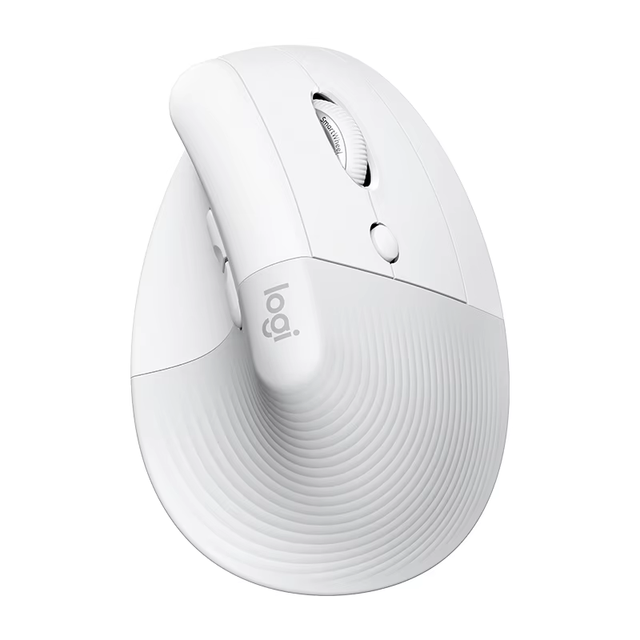 Mini Rechargeable Wireless Office Vertical Silent Mouse for Computer Laptop 2.4 GHz Wireless USB Right-Handed Office Mouse