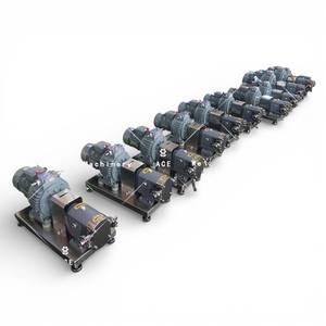 Ace 3A CE Sanitary Lobe Pumps Food Grade Rotary Gear Pump Manufacturer Positive Rotor Pump for Slurry - Product Image 4