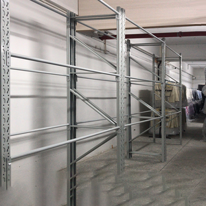 מחסן בגדים מתלה מחסן עגול צינור בגדים מתלה אחסון מתכווננת בגודל בינוני - Product Image 2