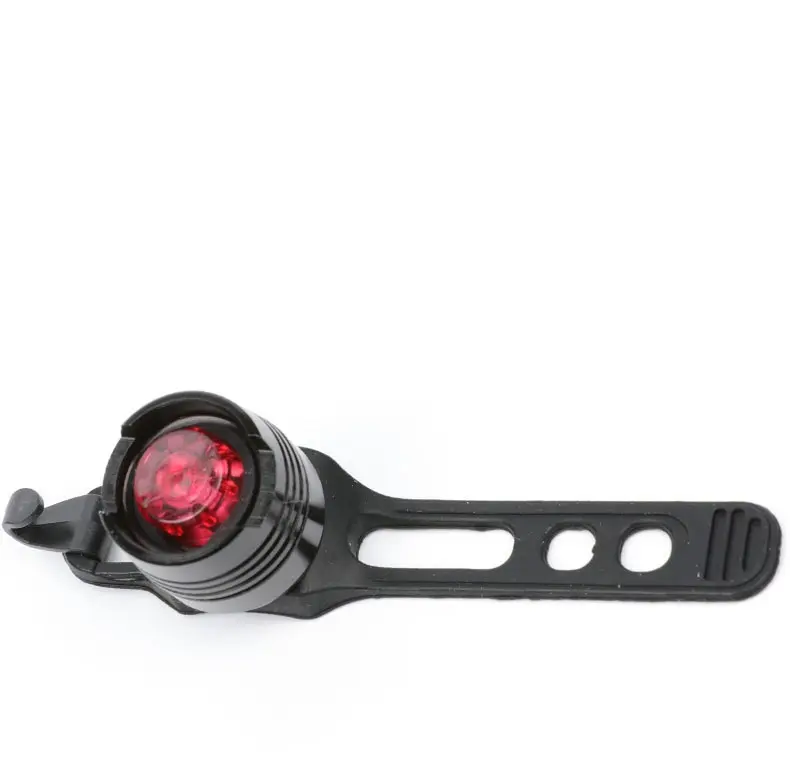 Waterproof Aluminum Alloy MTB Cycle Lamp Hybrid Road Safety red Rear Bike light LED Bicycle Tail light with Quick Release