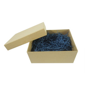 Caja de cartón duro con tapa, embalaje de ropa de cama de papel kraft en blanco y marrón, precio competitivo - Product Image 4