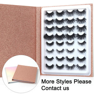 2022 Private label Cute Mini bagaglio valigia 3D Mink Eyelash Packaging Case Eyelashes Box - Product Image 5