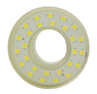 Lumière LED RGB étanche 12V remplie de résine pour fontaine, lampe de buse subaquatique colorée 9W et 18W, indice de protection IP68