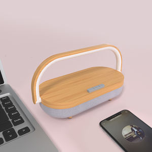 Xiaomi mijia iGaur — lampe de bureau avec haut-parleur bluetooth, chargement sans fil, veilleuse, pour chambre à coucher, téléphone intelligent - Product Image 3