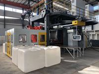 Máquina de Moldeo por Soplado para Tanques IBC de HDPE de 1000L |   Moldeo por Extrusión y Soplado de 3 Capas para la Producción de Contenedores de Almacenamiento de Agua Química